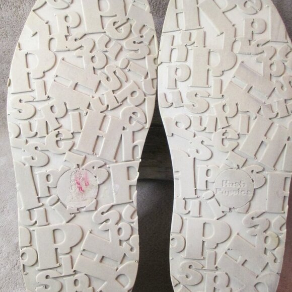 Hush Puppies Suede Mens Shoes Brown US Size 9 Natural Button Up MINT Condition - Picture 7 of 16